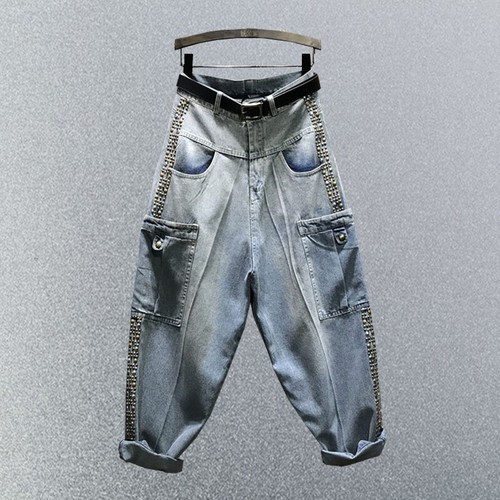 Women punk rivet - punk, denim