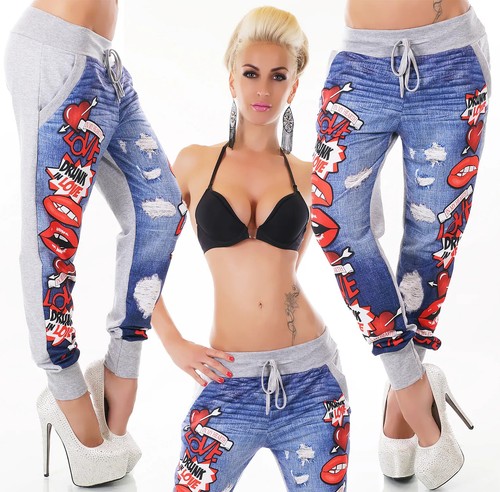 Women harem pants boyfriend - pants,