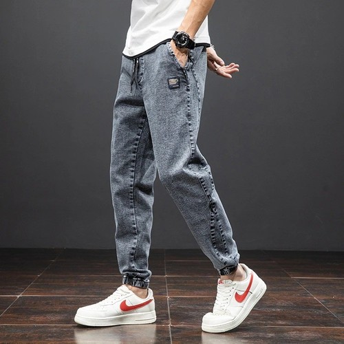 Men cargo jeans baggy - men's,