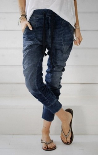 Women drawstring waist - women's,