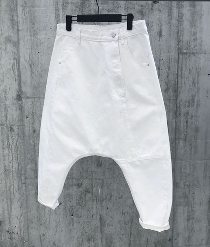 Women denim trousers - denim,
